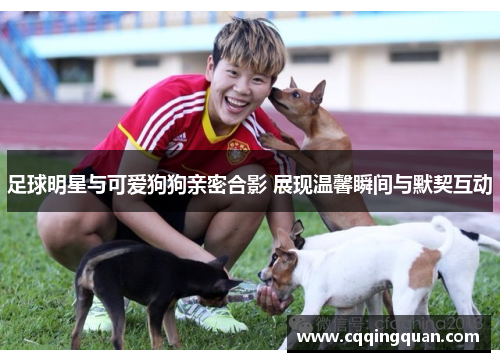 足球明星与可爱狗狗亲密合影 展现温馨瞬间与默契互动