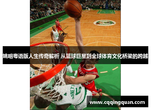 姚明粤语版人生传奇解析 从篮球巨星到全球体育文化桥梁的跨越